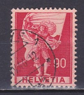 Switzerland, 1941, Historical Images/Standard-bearer, 90c, USED - Oblitérés