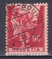 Switzerland, 1941, Historical Images/Standard-bearer, 90c, USED - Gebruikt