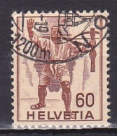 Switzerland, 1941, Historical Images/William Tell, 60c, USED - Used Stamps