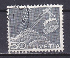 Switzerland, 1949, Landscapes & Technology/Cablecar, 50c, USED - Gebraucht