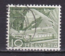 Switzerland, 1949, Landscapes & Technology/Rocher De Naye Mountain Railway, 10c, USED - Usados