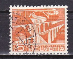 Switzerland, 1949, Landscapes & Technology/Sitter Viaducts, 5c, USED - Usados