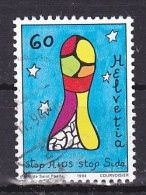 Switzerland, 1994, Anti AIDS Campaign, 60c, USED - Oblitérés