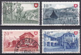 Switzerland, 1948, Pro Patria/Boarder Guard & Houses, Set, USED - Used Stamps