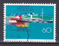 Switzerland, 1993, Lake Constance, 60c, USED - Used Stamps