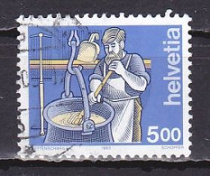 Switzerland, 1994, Occupations/Cheesemaking, 5.00Fr, USED - Gebraucht