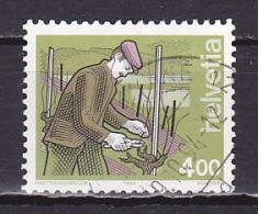 Switzerland, 1994, Occupations/Vine Growing, 4.00Fr, USED - Gebraucht