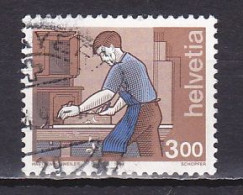 Switzerland, 1994, Occupations/Carpenter, 3.00Fr, USED - Gebraucht