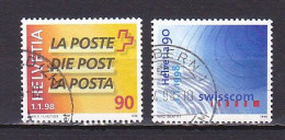 Switzerland, 1998, Post & Swisscom, Set, USED - Used Stamps