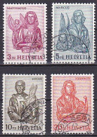 Switzerland, 1961, Evangelists, Set, USED - Gebraucht