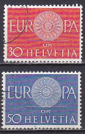 Switzerland, 1960, Europa CEPT, Set, USED - Oblitérés