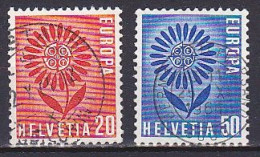 Switzerland, 1964, Europa CEPT, Set, USED - Gebruikt