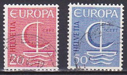 Switzerland, 1966, Europa CEPT, Set, USED - Usados