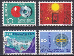 Switzerland, 1967, Publicity Issue, Set, USED - Oblitérés