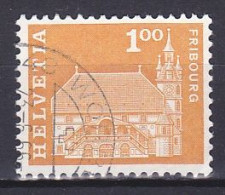 Switzerland, 1960, Monuments/Fribourg, 1Fr, USED - Usados