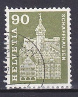 Switzerland, 1960, Monuments/Schaffhausen, 90c, USED - Usados