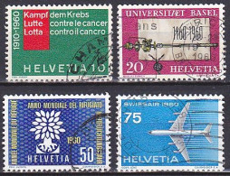 Switzerland, 1960, Publicity Issue, Set, USED - Oblitérés