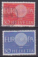 Switzerland, 1960, Europa CEPT, Set, USED - Used Stamps