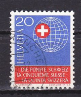 Switzerland, 1966, Society Of Swiss Abroad, 20c, USED - Usados