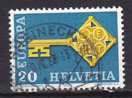 Switzerland, 1968, Europa CEPT, 20c, USED - Gebruikt