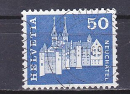 Switzerland, 1968, Monuments/Neuchâtel, 50c, USED - Used Stamps