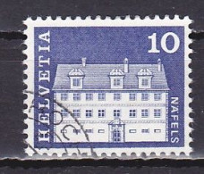 Switzerland, 1968, Monuments/Näfels, 10c, USED - Used Stamps