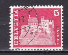 Switzerland, 1968, Monuments/Lenzburg, 5c, USED - Used Stamps