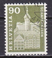 Switzerland, 1967, Monuments/Schaffhausen, 90c/Phosphor, USED - Gebruikt