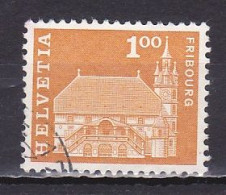 Switzerland, 1960, Monuments/Freiburg, 1Fr, USED - Usados