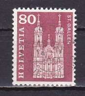 Switzerland, 1960, Monuments/St. Gallen, 80c, USED - Usati