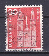 Switzerland, 1960, Monuments/Zürich, 30c, USED - Used Stamps