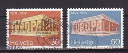 Switzerland, 1969, Europa CEPT, Set, USED - Usados