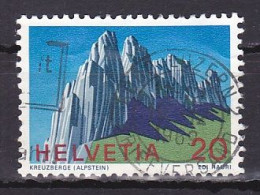 Switzerland, 1969, Swiss Alps/Kreuzberge, 20c, USED - Usados