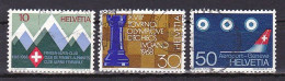 Switzerland, 1968, Publicity Issue, Set, USED - Gebruikt