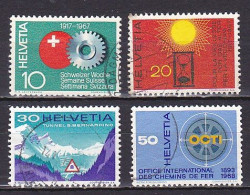 Switzerland, 1967, Publicity Issue, Set, USED - Oblitérés