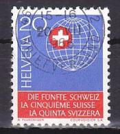 Switzerland, 1966, Society Of Swiss Abroad, 20c, USED - Gebruikt