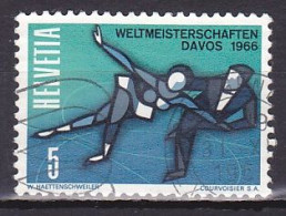 Switzerland, 1965, Figure Skating Championships, 5c, USED - Used Stamps