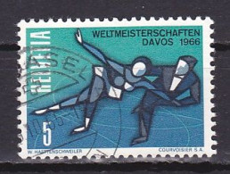 Switzerland, 1965, Figure Skating Championships, 5c, USED - Usados