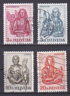 Switzerland, 1961, Evangelists, Set, USED - Gebraucht