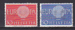 Switzerland, 1960, Europa CEPT, Set, USED - Gebruikt