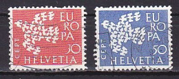 Switzerland, 1961, Europa CEPT, Set, USED - Used Stamps