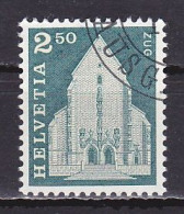 Switzerland, 1967, Monuments/Zug, 2.50Fr, CTO - Gebruikt