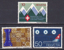 Switzerland, 1967, Publicity Issue, Set, CTO - Used Stamps