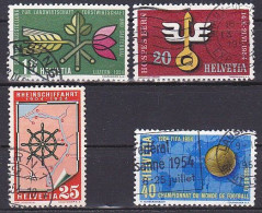 Switzerland, 1954, Publicity Issue, Set, USED - Gebruikt