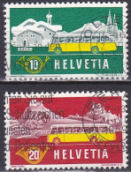 Switzerland, 1953, Mobile Post Office, Set, USED - Used Stamps