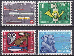 Switzerland, 1959, Publicity Issue, Set, USED - Usados