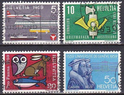 Switzerland, 1959, Publicity Issue, Set, USED - Used Stamps