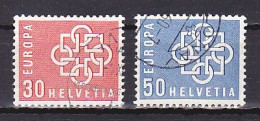 Switzerland, 1959, Europa Issue, Set, USED - Usados
