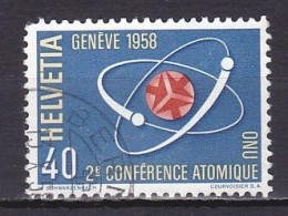 Switzerland, 1958, UN Atomic Conf, 40c, USED - Oblitérés