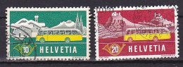 Switzerland, 1953, Mobile Post Office, Set, USED - Usados